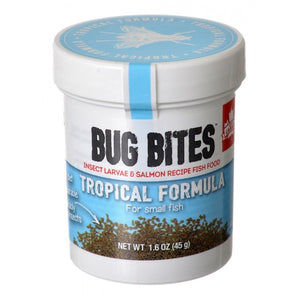 Fluval Bug Bites Tropical Formula Granules for Small Fish 1.6 oz