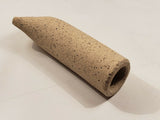 1043 - 1" Round Shaped Opening Pleco Cave - Speckled Sand