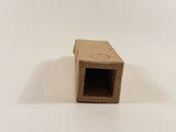 1" Square Shaped Opening Pleco Cave - Speckled Sand
