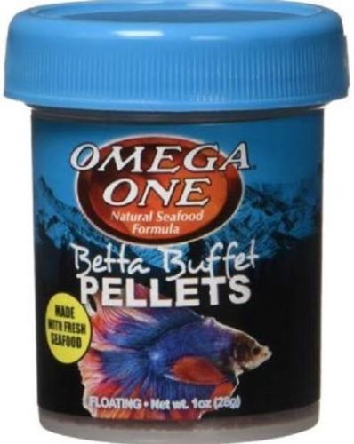 Omega One Betta Buffet Pellets 1 oz 25 grams