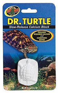 Zoo Med Laboratories Dr. Turtle Slow-Release Calcium Block .5 oz