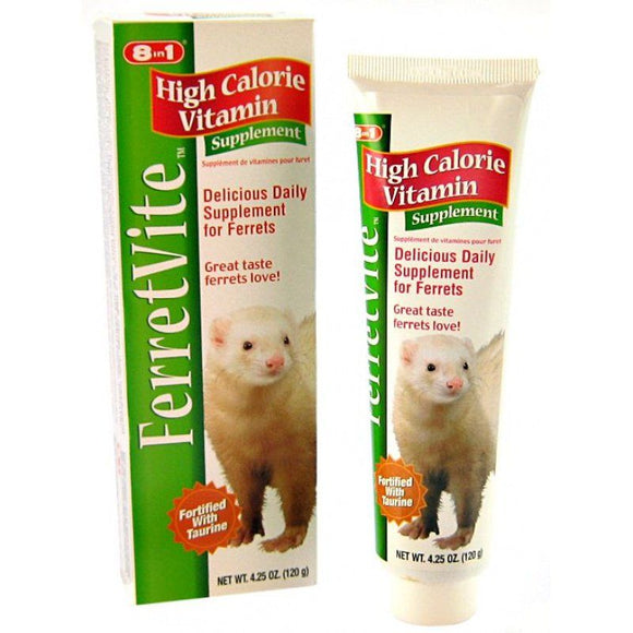 8 in 1 Pet Products Ferretvite High Calorie Vitamin Supplement 4.5 Oz
